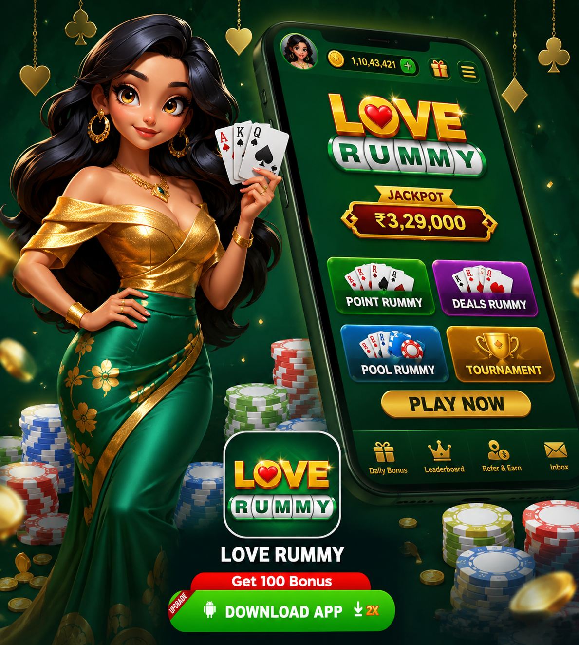 Love Rummy Apk Banner