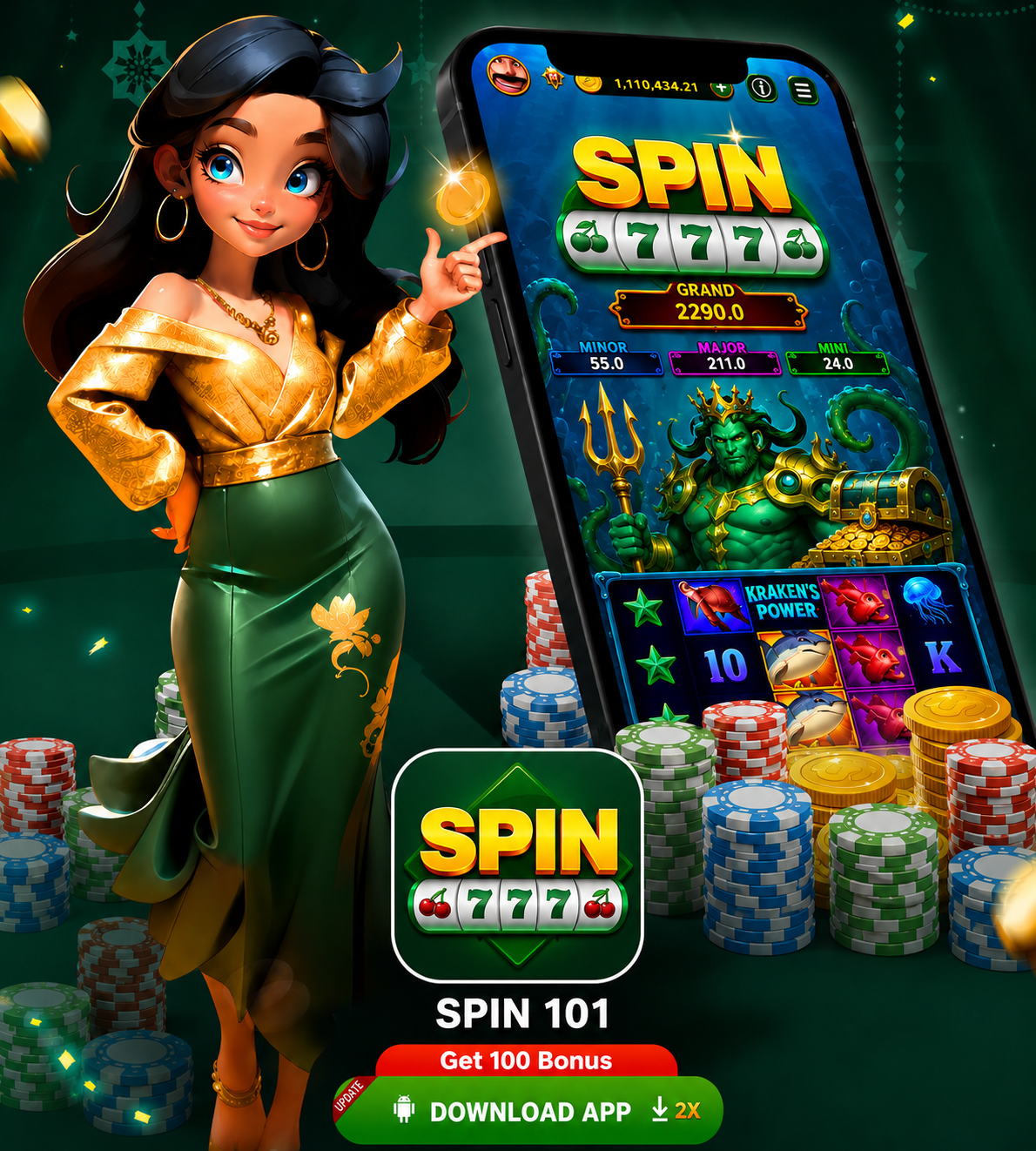 Spin777 Apk Banner