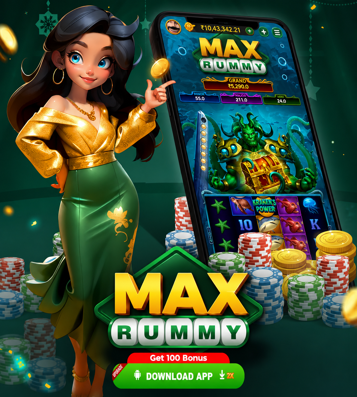 Max Rummy Apk Banner
