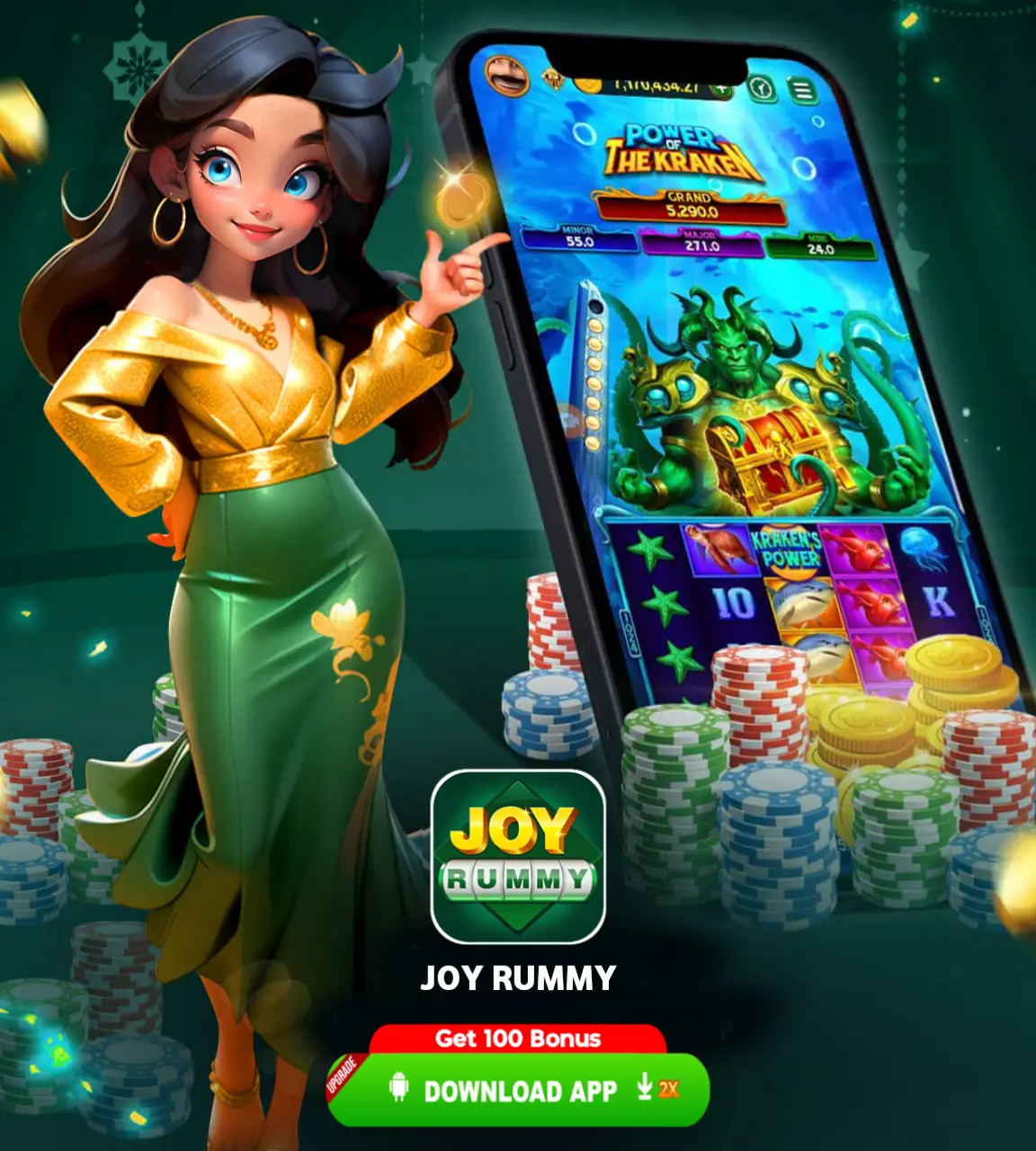 Joy Rummy Apk Banner